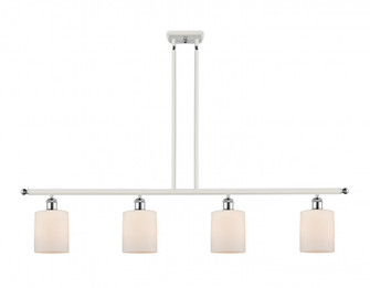 Cobbleskill - 4 Light - 48 inch - White Polished Chrome - Stem hung - Island Light (3442|516-4I-WPC-G111)