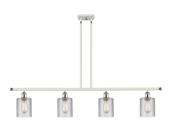 Cobbleskill - 4 Light - 48 inch - White Polished Chrome - Cord hung - Island Light (3442|516-4I-WPC-G112)