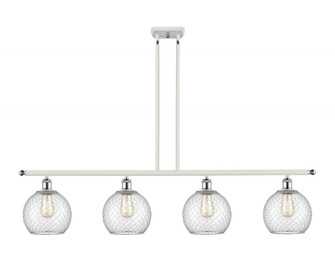 Farmhouse Chicken Wire 4 Light Island Light (3442|516-4I-WPC-G122-8CSN)