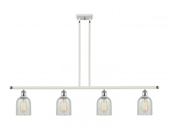 Caledonia - 4 Light - 48 inch - White Polished Chrome - Stem hung - Island Light (3442|516-4I-WPC-G2511-LED)