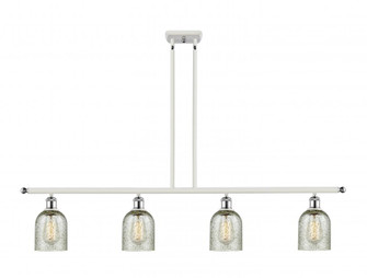 Caledonia - 4 Light - 48 inch - White Polished Chrome - Stem hung - Island Light (3442|516-4I-WPC-G259)