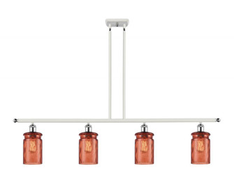 Candor 4 Light Island Light (3442|516-4I-WPC-G352-COR-LED)