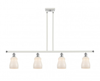 Ellery - 4 Light - 48 inch - White Polished Chrome - Stem hung - Island Light (3442|516-4I-WPC-G391)
