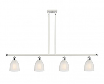 Brookfield - 4 Light - 48 inch - White Polished Chrome - Stem hung - Island Light (3442|516-4I-WPC-G441)