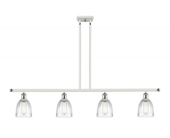 Brookfield - 4 Light - 48 inch - White Polished Chrome - Cord hung - Island Light (3442|516-4I-WPC-G442)