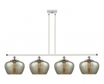 Fenton - 4 Light - 49 inch - White Polished Chrome - Stem hung - Island Light (3442|516-4I-WPC-G96-L)