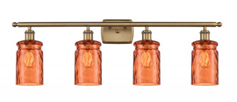 Candor 4 Light Bath Vanity Light (3442|516-4W-BB-G352-TUR-LED)