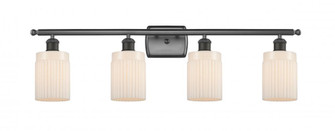 Hadley - 4 Light - 35 inch - Oil Rubbed Bronze - Bath Vanity Light (3442|516-4W-OB-G341)