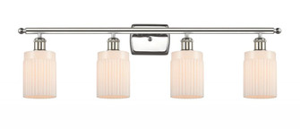 Hadley - 4 Light - 35 inch - Polished Nickel - Bath Vanity Light (3442|516-4W-PN-G341-LED)