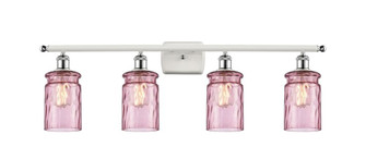 Candor 4 Light Bath Vanity Light (3442|516-4W-WPC-G352-LIL-LED)