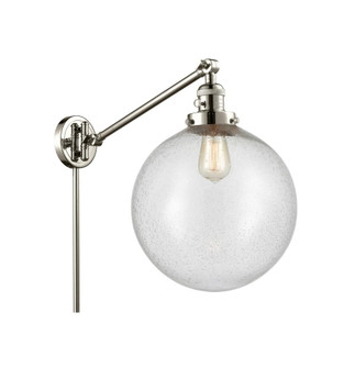 Beacon - 1 Light - 12 inch - Polished Nickel -Adjustable Swing Arm (3442|237-PN-G204-12)