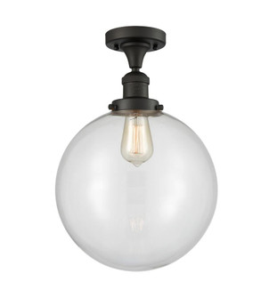Beacon - 1 Light - 12 inch - Oil Rubbed Bronze - Semi-Flush Mount (3442|517-1CH-OB-G202-12)