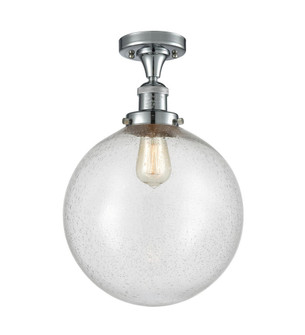 Beacon - 1 Light - 12 inch - Polished Chrome - Semi-Flush Mount (3442|517-1CH-PC-G204-12-LED)