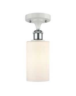 Clymer - 1 Light - 4 inch - White Polished Chrome - Semi-Flush Mount (3442|516-1C-WPC-G801)