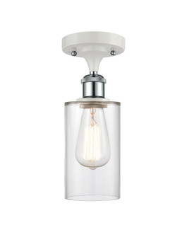 Clymer - 1 Light - 4 inch - White Polished Chrome - Semi-Flush Mount (3442|516-1C-WPC-G802)
