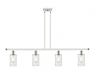 Clymer - 4 Light - 48 inch - White Polished Chrome - Stem hung - Island Light (3442|516-4I-WPC-G802-LED)