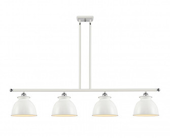 Adirondack - 4 Light - 48 inch - White Polished Chrome - Stem hung - Island Light (3442|516-4I-WPC-M14-W)