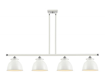 Adirondack - 4 Light - 48 inch - White Polished Chrome - Cord hung - Island Light (3442|516-4I-WPC-M14-WPC-LED)