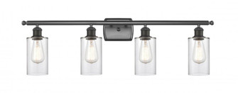 Clymer - 4 Light - 34 inch - Oil Rubbed Bronze - Bath Vanity Light (3442|516-4W-OB-G802)