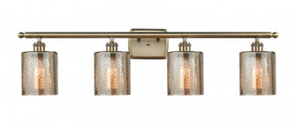 Cobbleskill - 4 Light - 35 inch - Antique Brass - Bath Vanity Light (3442|516-4W-AB-G116-LED)