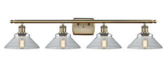 Orwell - 4 Light - 38 inch - Antique Brass - Bath Vanity Light (3442|516-4W-AB-G132-LED)