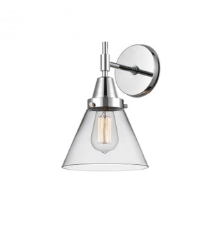 Cone - 1 Light - 8 inch - Polished Chrome - Sconce (3442|447-1W-PC-G42-LED)