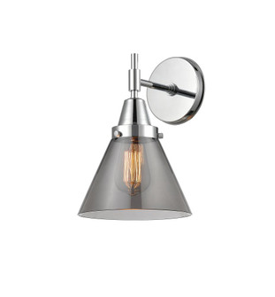 Cone - 1 Light - 8 inch - Polished Chrome - Sconce (3442|447-1W-PC-G43)