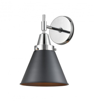 Appalachian - 1 Light - 8 inch - Polished Chrome - Sconce (3442|447-1W-PC-M13-BK-LED)