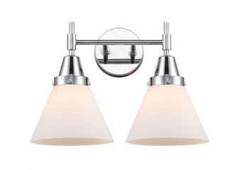 Cone - 2 Light - 17 inch - Polished Chrome - Bath Vanity Light (3442|447-2W-PC-G41-LED)