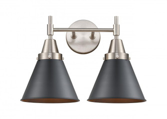 Appalachian - 2 Light - 17 inch - Satin Nickel - Bath Vanity Light (3442|447-2W-SN-M13-BK-LED)