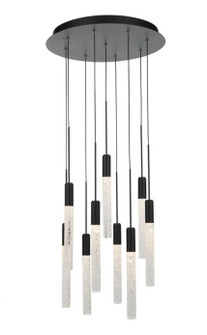 MAGIC 9 LIGHT ROUND PENDANT 3000K (3612|PD-35609-BK)