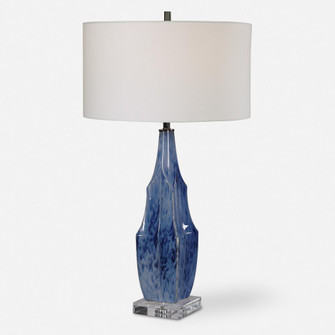 Uttermost Everard Blue Table Lamp (85|28425-1)