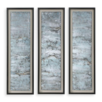 Uttermost Ocean Swell Painted Metal Art Set/3 3 Cartons (85|35374)