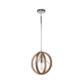 Abbey 1 Light Sphere Pendant (12|AC11551PN)