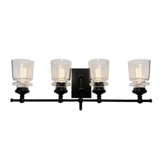 Castara 4 Light Wall Light AC11594BK (12|AC11594BK)