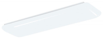 Lighting by AFX RC432R8 Rigby Narrow Floating Cloud, 4-32 Watt T8, White Diffuser (1|RC432R8)