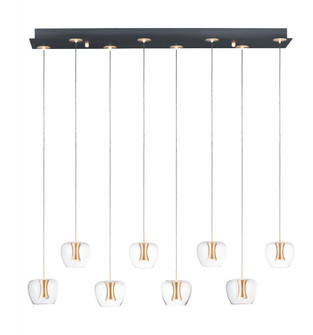 Newton-Multi-Light Pendant (94|E24165-18BKGLD)