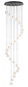 Newton-Multi-Light Pendant (94|E24169-18BKGLD)