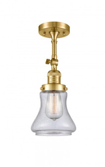 Bellmont - 1 Light - 6 inch - Satin Gold - Adjustable Semi-Flush Mount (3442|201F-SG-G194)