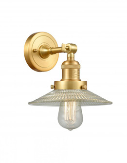 Halophane - 1 Light - 9 inch - Satin Gold - Adjustable Sconce (3442|203-SG-G2-LED)