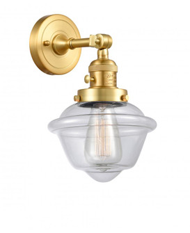 Oxford - 1 Light - 8 inch - Satin Gold - Adjustable Sconce (3442|203SW-SG-G532)
