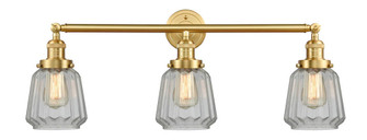 Chatham - 3 Light - 30 inch - Satin Gold - Bath Vanity Light (3442|205-SG-G142)