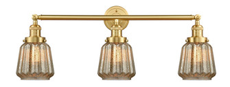 Chatham - 3 Light - 30 inch - Satin Gold - Bath Vanity Light (3442|205-SG-G146-LED)