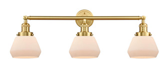 Fulton - 3 Light - 30 inch - Satin Gold - Bath Vanity Light (3442|205-SG-G171)