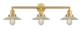 Halophane - 3 Light - 33 inch - Satin Gold - Bath Vanity Light (3442|205-SG-G2-LED)