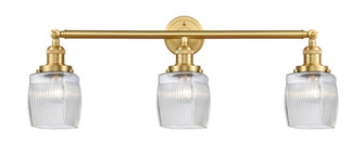 Colton - 3 Light - 32 inch - Satin Gold - Bath Vanity Light (3442|205-SG-G302)