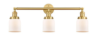 Bell - 3 Light - 30 inch - Satin Gold - Bath Vanity Light (3442|205-SG-G51)