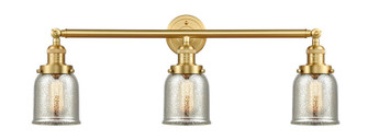 Bell - 3 Light - 30 inch - Satin Gold - Bath Vanity Light (3442|205-SG-G58)
