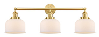 Bell - 3 Light - 32 inch - Satin Gold - Bath Vanity Light (3442|205-SG-G71)