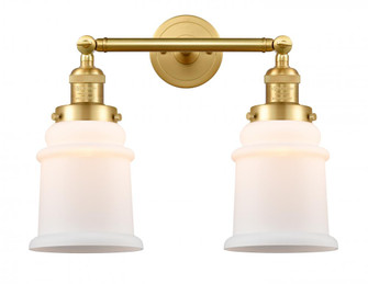 Canton - 2 Light - 17 inch - Satin Gold - Adjustable Bath Vanity Light (3442|208-SG-G181)
